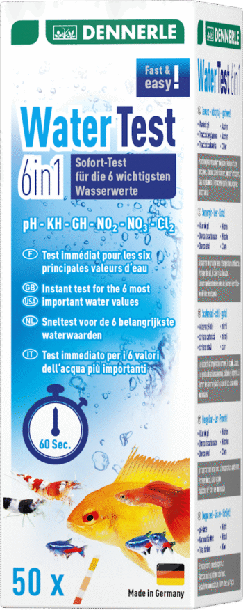 Aquatics Water Test 6in1 50pcs